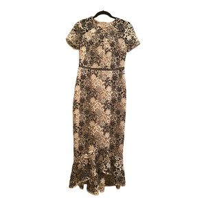Shoshanna Guipure Lace Dress